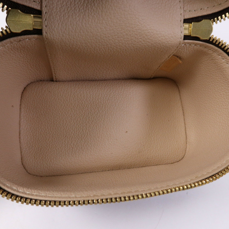 LOUIS VUITTON Monogram Nice Nano金扣化妝袋-11