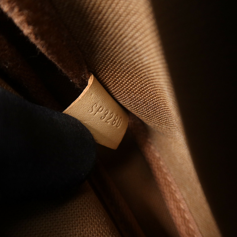 LOUIS VUITTON Monogram Multi Pochette Accessoires金扣手挽肩背兩用袋棕色-12