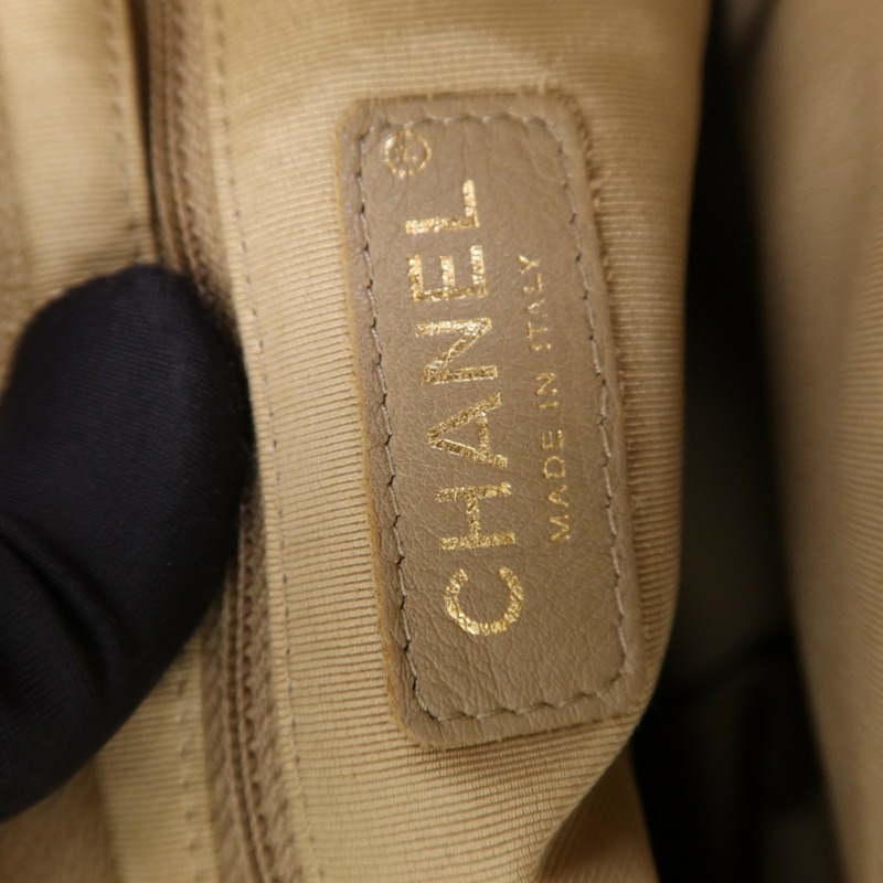 CHANEL 牛皮皮革2 Way Shoulder Bag金扣鏈帶肩背袋-6