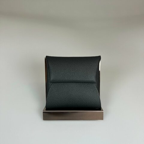 HERMES B刻 黑BASTIA零錢包