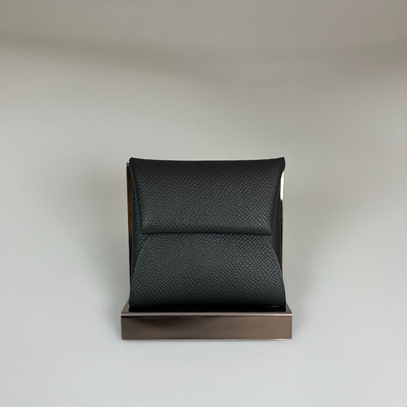 HERMES B刻 黑BASTIA零錢包-0