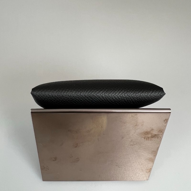 HERMES B刻 黑BASTIA零錢包-5