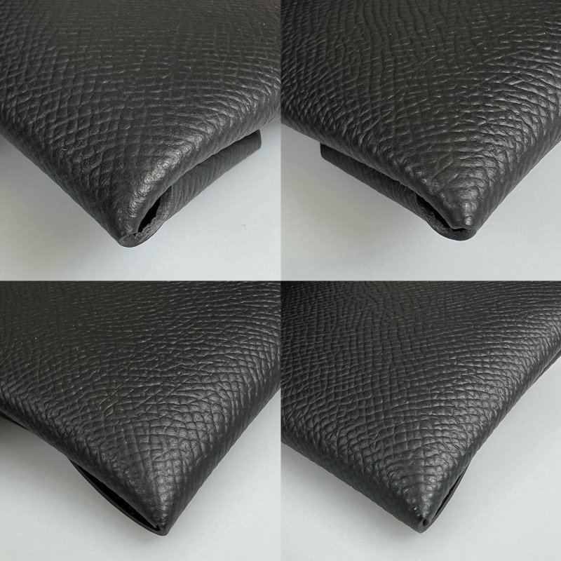 HERMES B刻 黑BASTIA零錢包-9