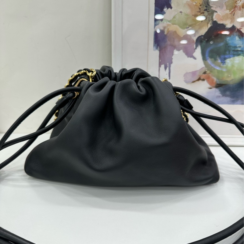 Loewe羅意威FlamencoPurse雲朵包楊冪同款小號黑色 28*17.5*10-1