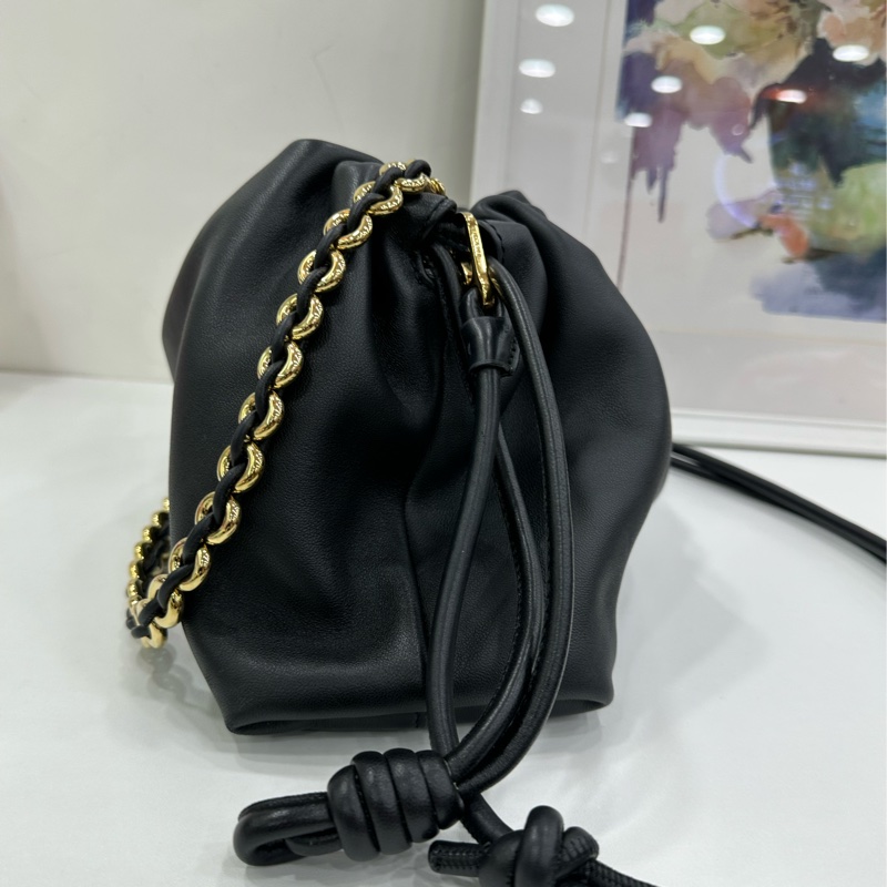 Loewe羅意威FlamencoPurse雲朵包楊冪同款小號黑色 28*17.5*10-3
