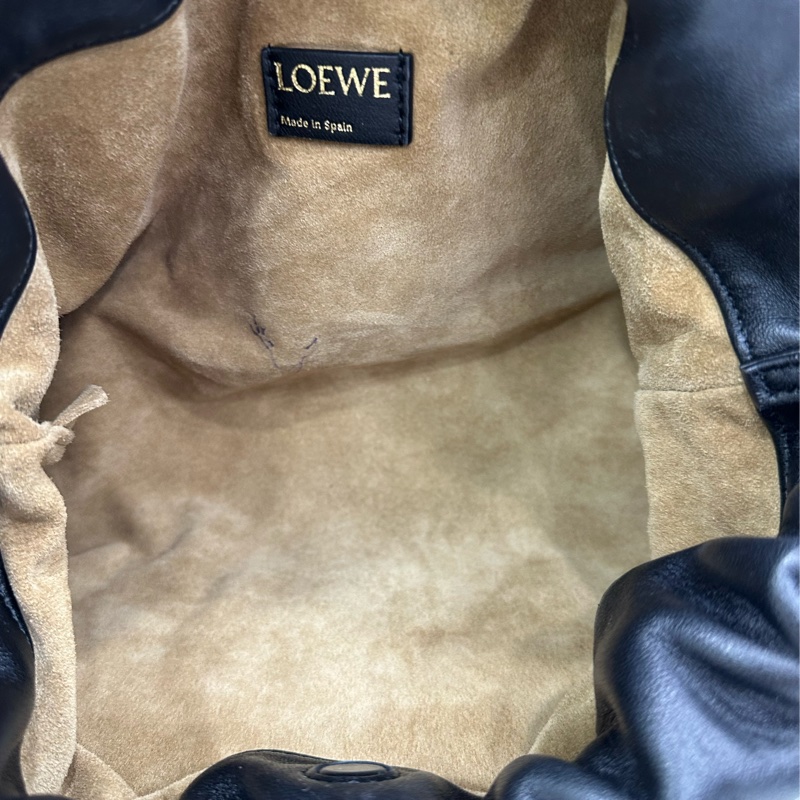 Loewe羅意威FlamencoPurse雲朵包楊冪同款小號黑色 28*17.5*10-8