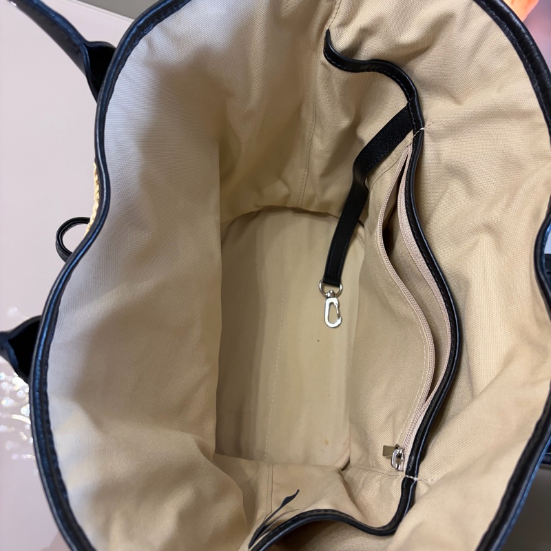 longchamp草編包-3