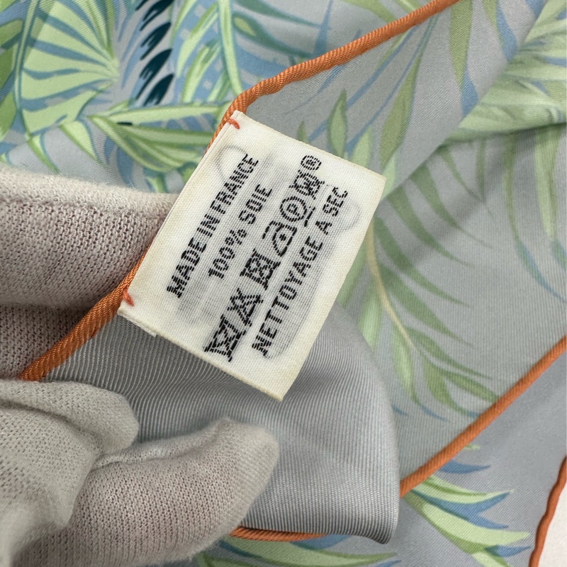 Hermes 愛馬仕阿羅哈90×180 長方形 絲巾 2022年夏-1
