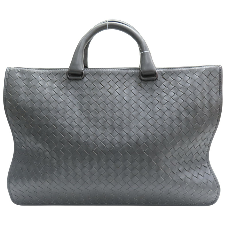 灰色 羊皮編織 兩用包【BOTTEGA VENETA 寶緹嘉】-1