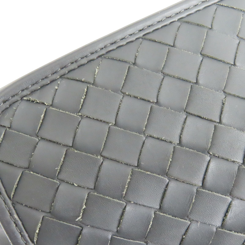 灰色 羊皮編織 兩用包【BOTTEGA VENETA 寶緹嘉】-14