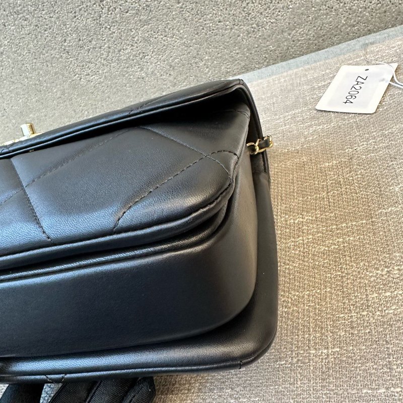 香奈兒/Chanel Trendy CC黑金中號鏈條手提包-10