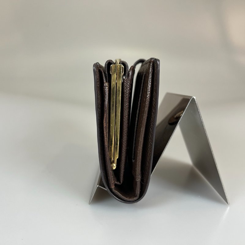 LV M61663 老花扣式口金包-3