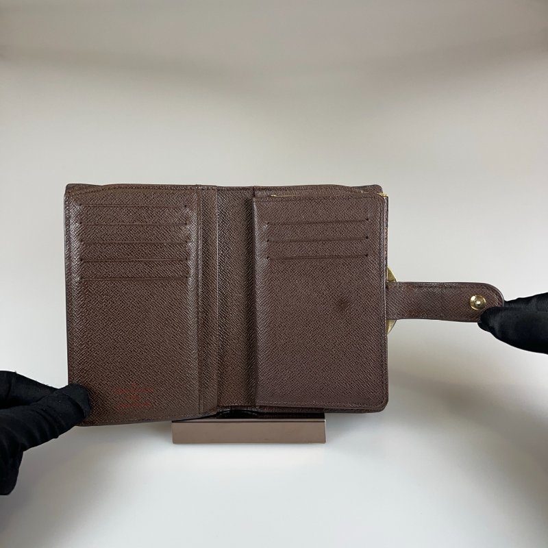 LV M61663 老花扣式口金包-4