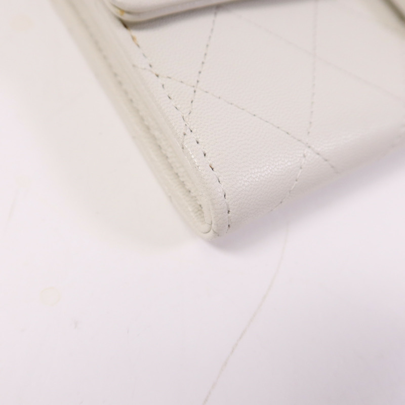 CHANEL 羊皮皮革WOC Wallet On Chain金扣鏈帶肩背袋-5