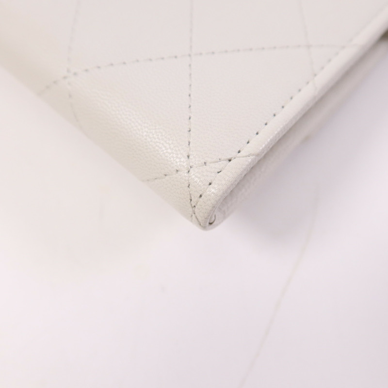 CHANEL 羊皮皮革WOC Wallet On Chain金扣鏈帶肩背袋-6