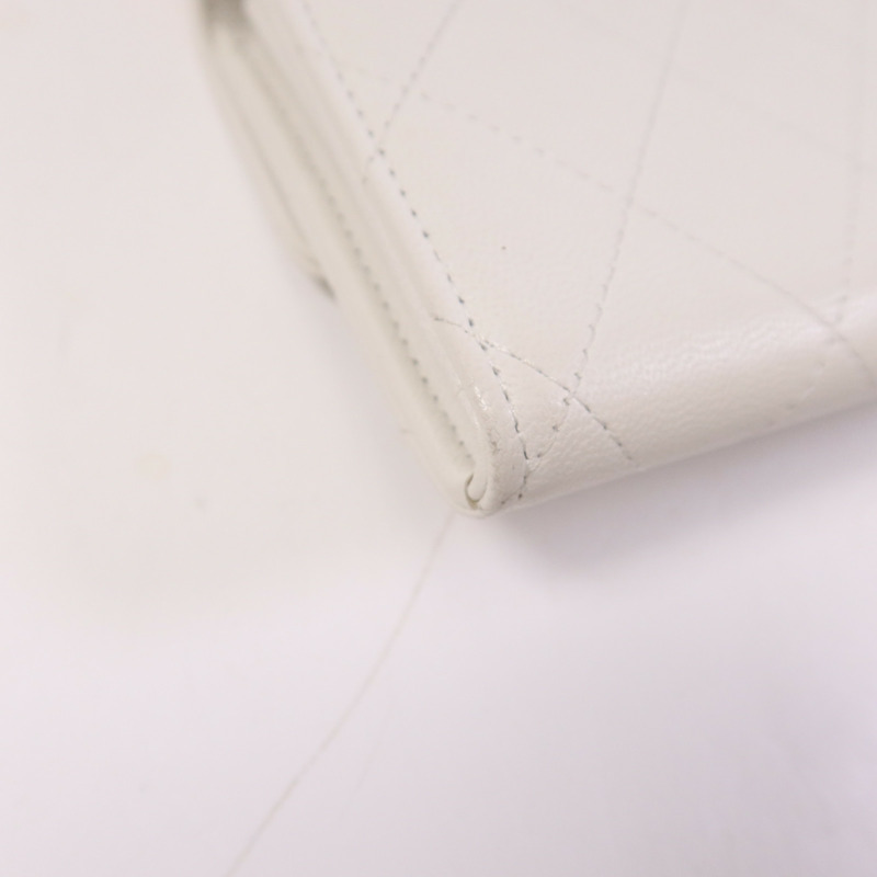 CHANEL 羊皮皮革WOC Wallet On Chain金扣鏈帶肩背袋-7