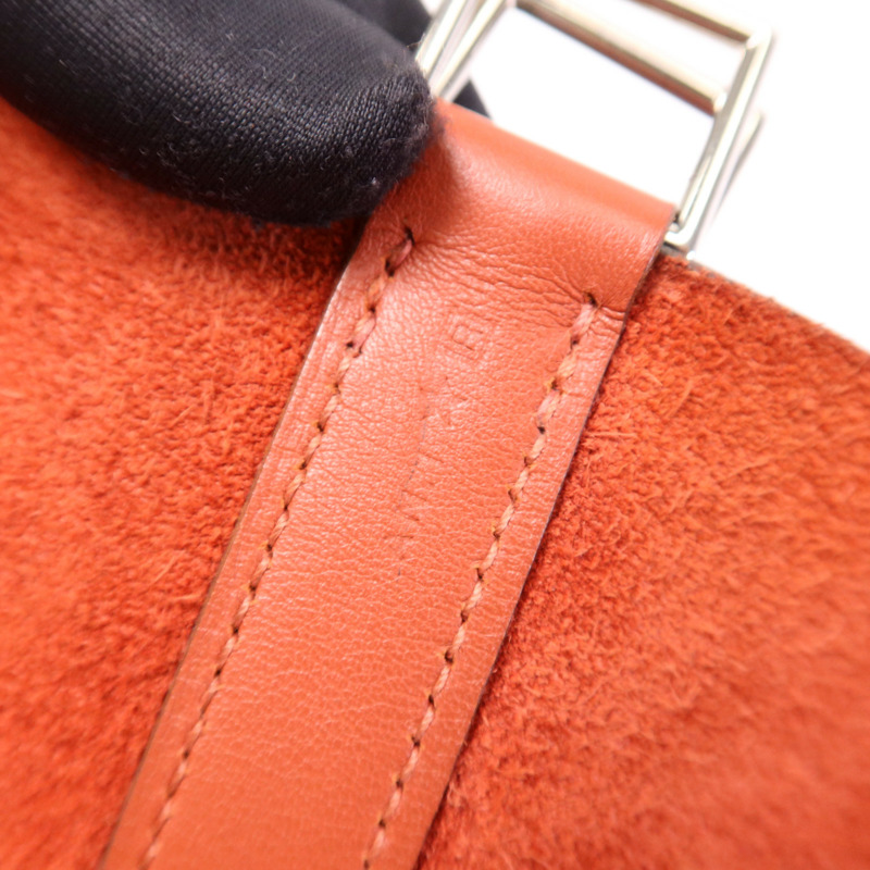 HERMES Clemence皮革Picotin GM銀扣手挽袋Rouge/Rouge Casaque-12