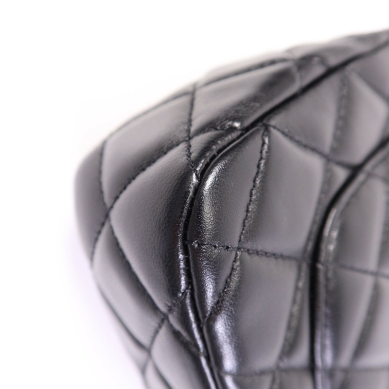 CHANEL 羊皮皮革Shoulder Bag金扣鏈帶肩背袋-14