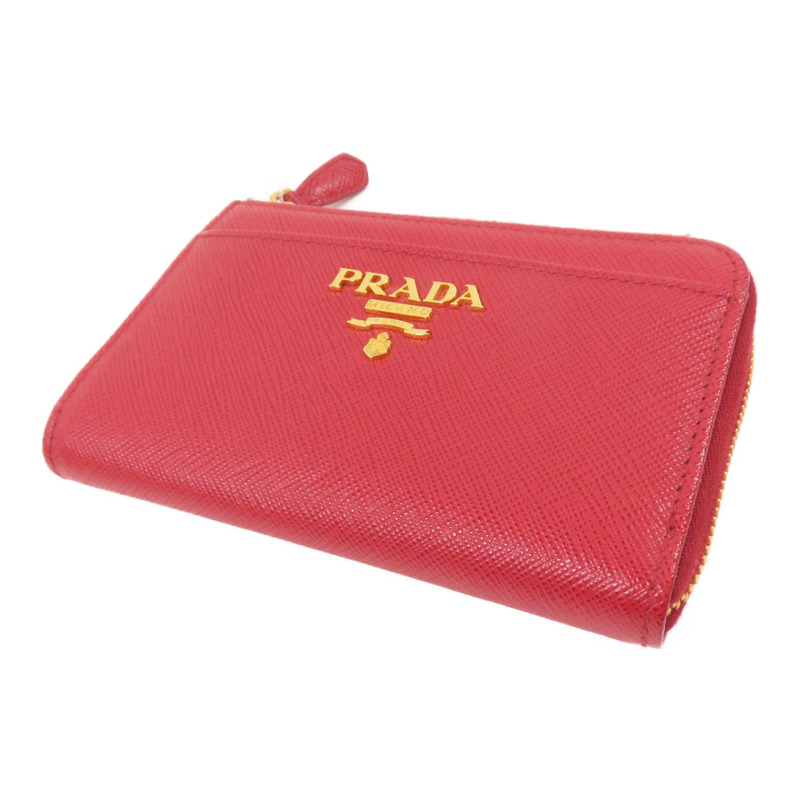 PRADA Saffiano皮革Key Holder/Coin Case鎖匙包/零錢包-2