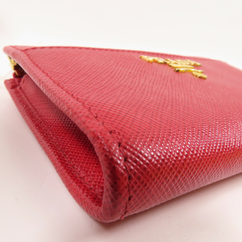 PRADA Saffiano皮革Key Holder/Coin Case鎖匙包/零錢包-5
