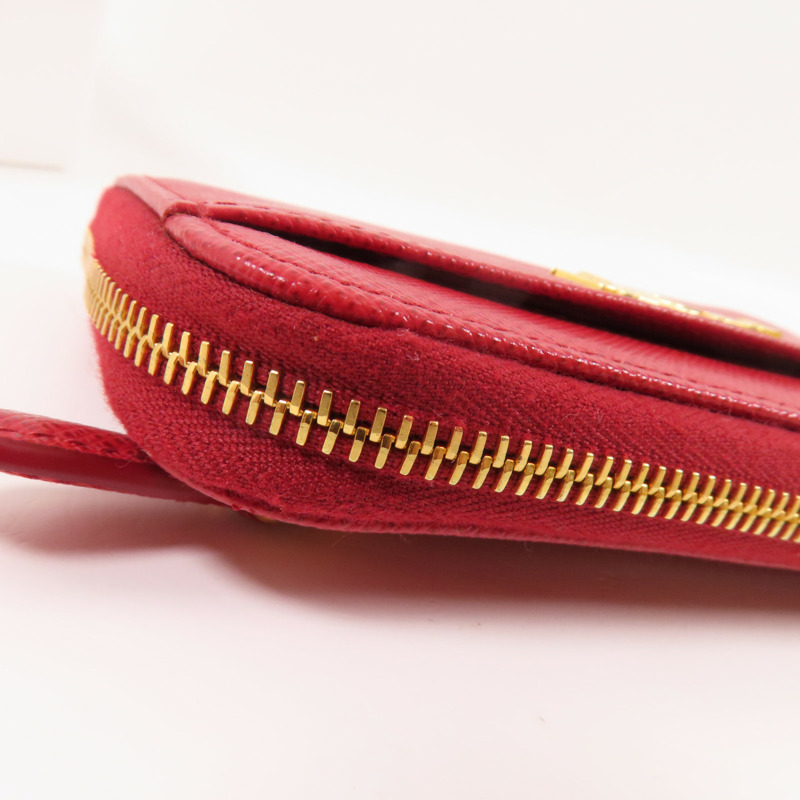 PRADA Saffiano皮革Key Holder/Coin Case鎖匙包/零錢包-7
