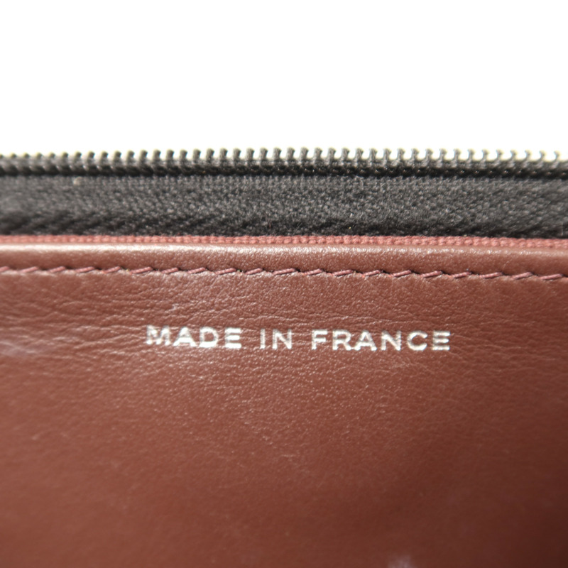 CHANEL 牛皮皮革Wallet On Chain銀扣鏈帶肩背袋-6