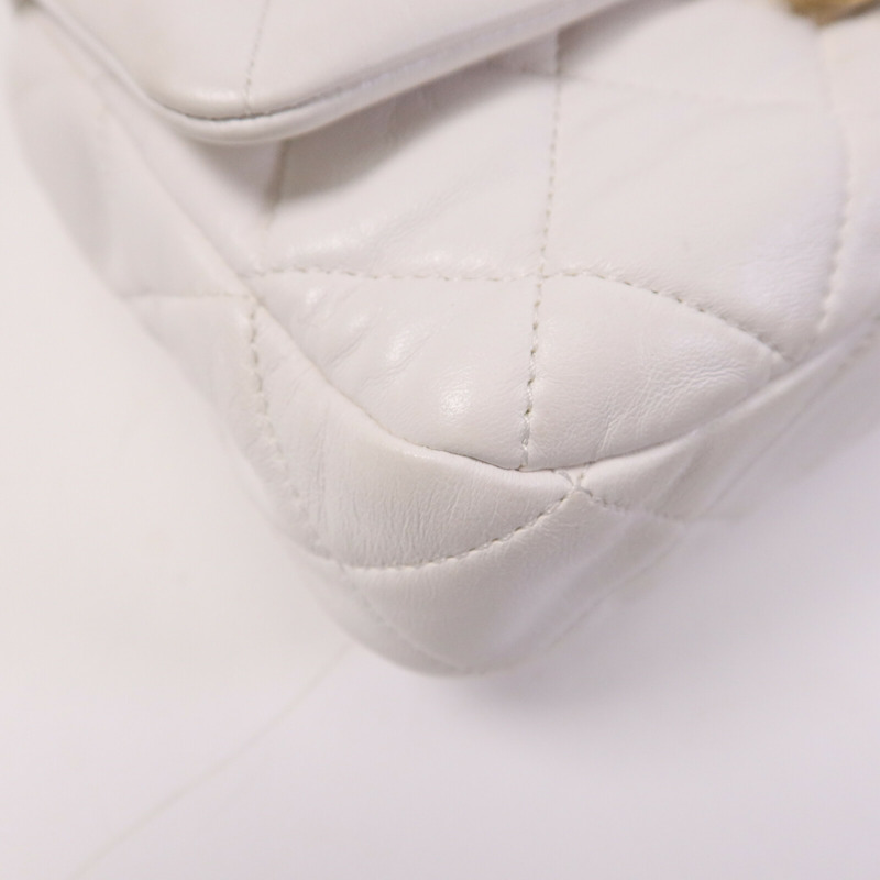 CHANEL 羊皮皮革Chain Shoulder Bag肩背袋-5