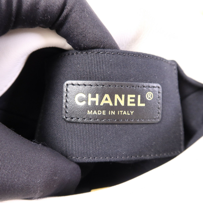 CHANEL 羊皮皮革Chain Shoulder Bag肩背袋-12