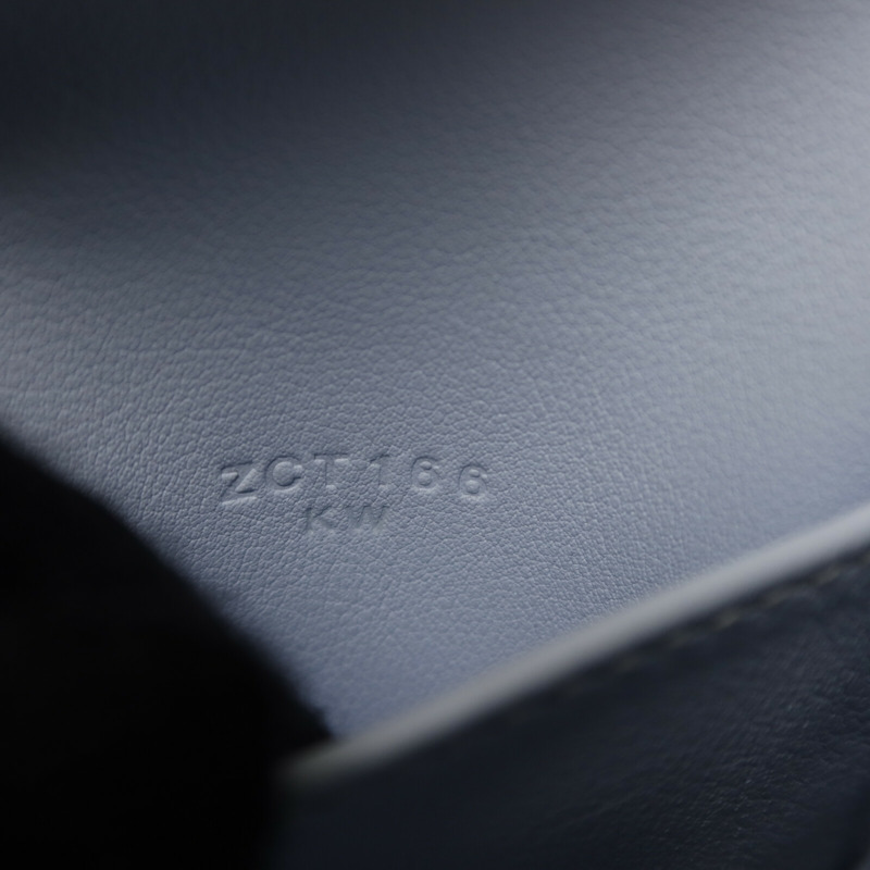 HERMES Swift皮革Mini Lindy金扣手挽肩背兩用袋Bleu Brume-7