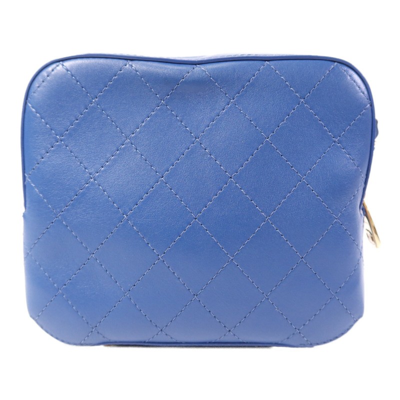 CHANEL 牛皮皮革Camera Bag金扣肩背袋-1