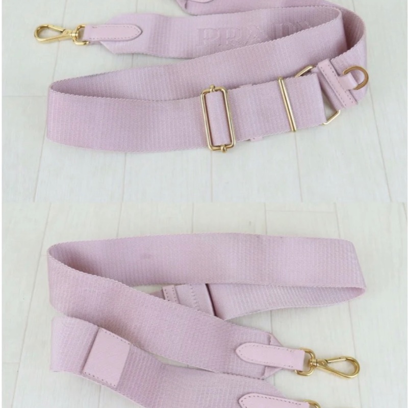 「JL精品代購」極新 Prada 粉色三合一-11