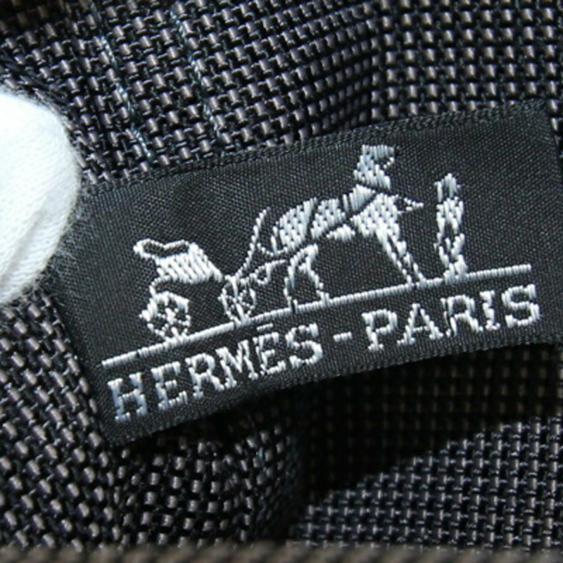 愛馬仕 Air Line Tote PM 手提包，灰色帆布，男女通用迷你手提包，愛馬仕-3