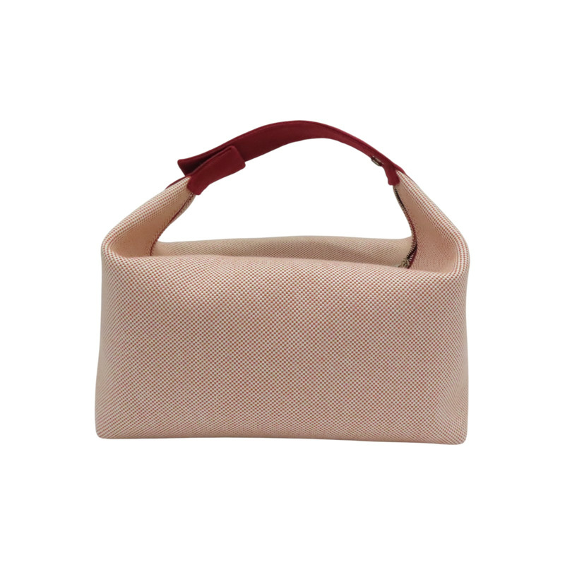 紅色 帆布/棉布 Bride a Brac GM 收納包 手提包 H103587M 【HERMES 愛馬仕】 H103587M-1