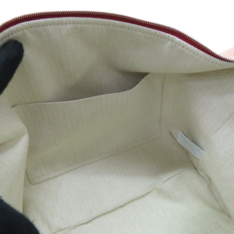 紅色 帆布/棉布 Bride a Brac GM 收納包 手提包 H103587M 【HERMES 愛馬仕】 H103587M-4