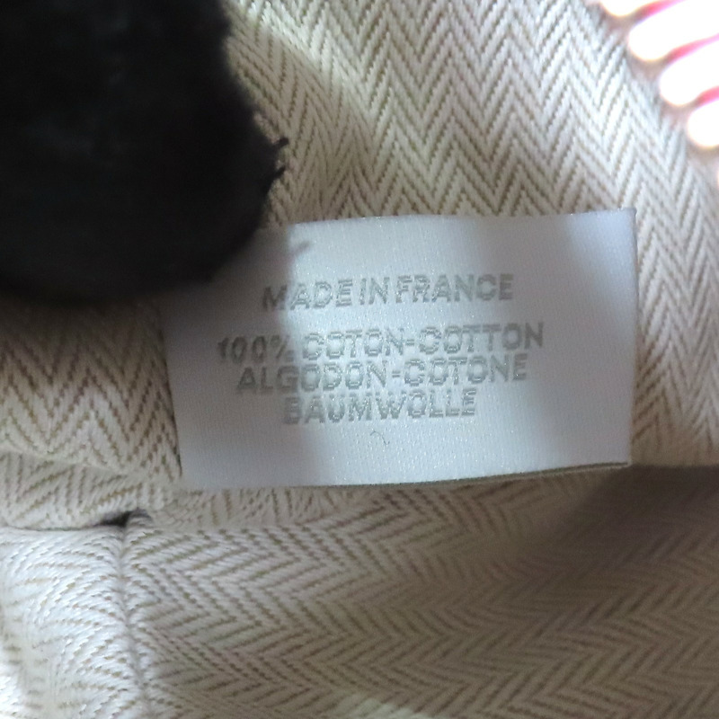 紅色 帆布/棉布 Bride a Brac GM 收納包 手提包 H103587M 【HERMES 愛馬仕】 H103587M-7