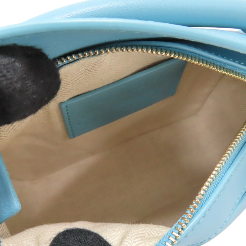 藍色 牛皮 宮崎駿 Puzzle mini 兩用包【LOEWE 羅威】-4