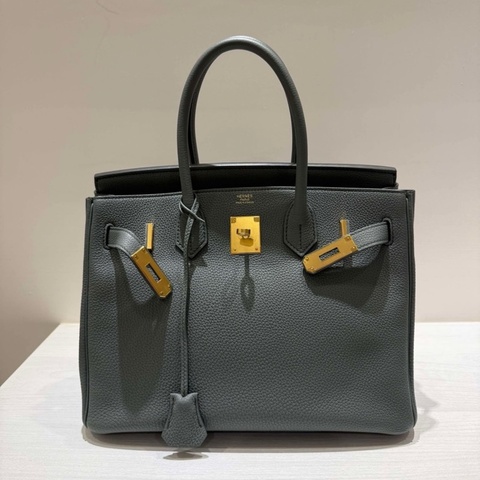 Hermes birkin 30 愛馬仕 柏金 杏仁綠 D刻