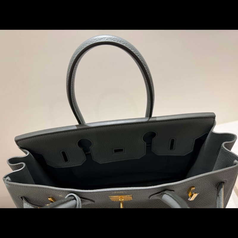 Hermes birkin 30 愛馬仕 柏金 杏仁綠 D刻-9