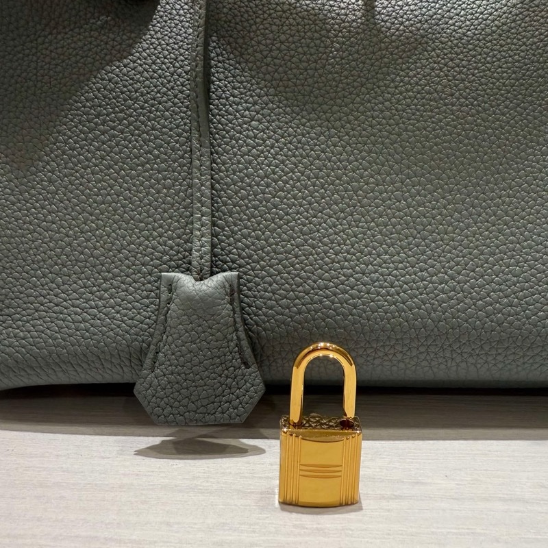 Hermes birkin 30 愛馬仕 柏金 杏仁綠 D刻-11