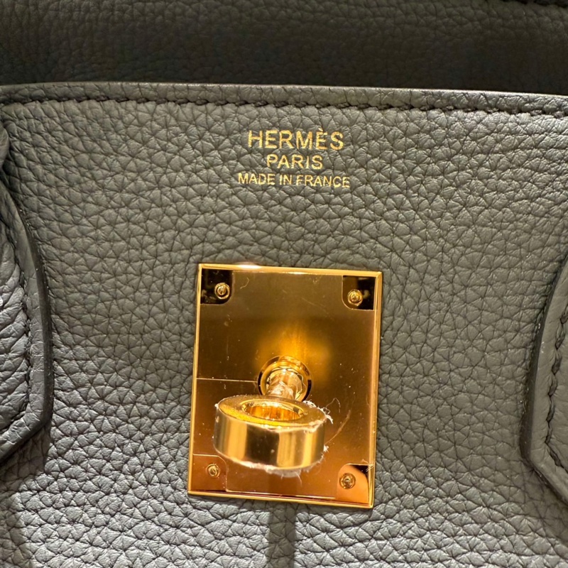 Hermes birkin 30 愛馬仕 柏金 杏仁綠 D刻-14