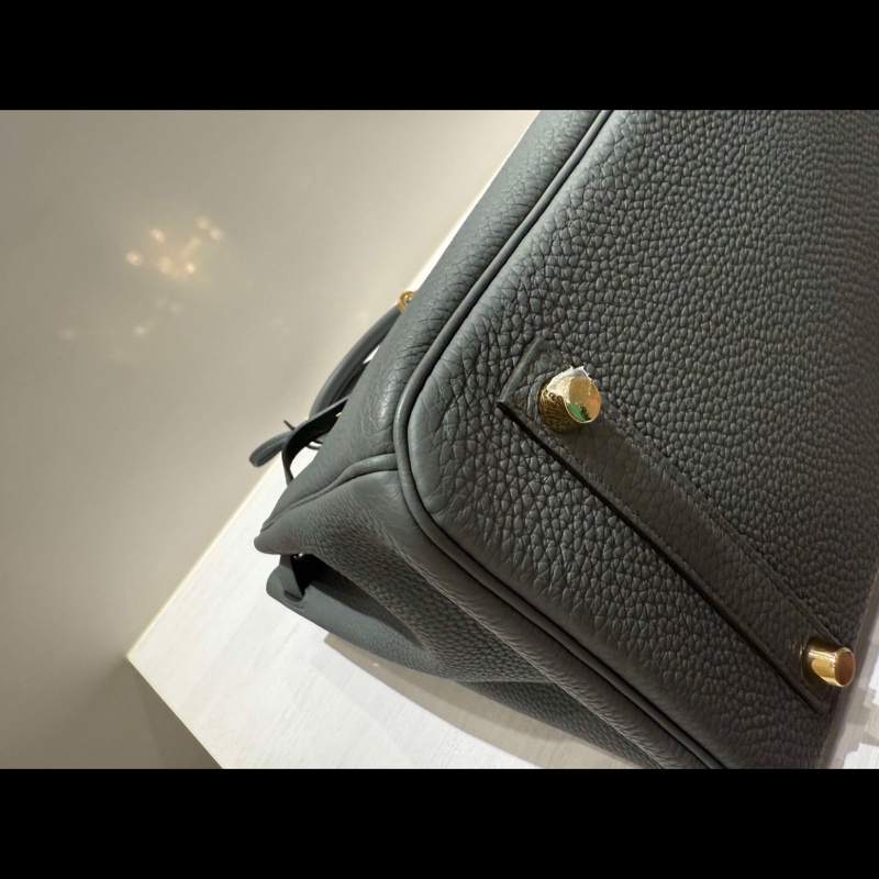 Hermes birkin 30 愛馬仕 柏金 杏仁綠 D刻-17