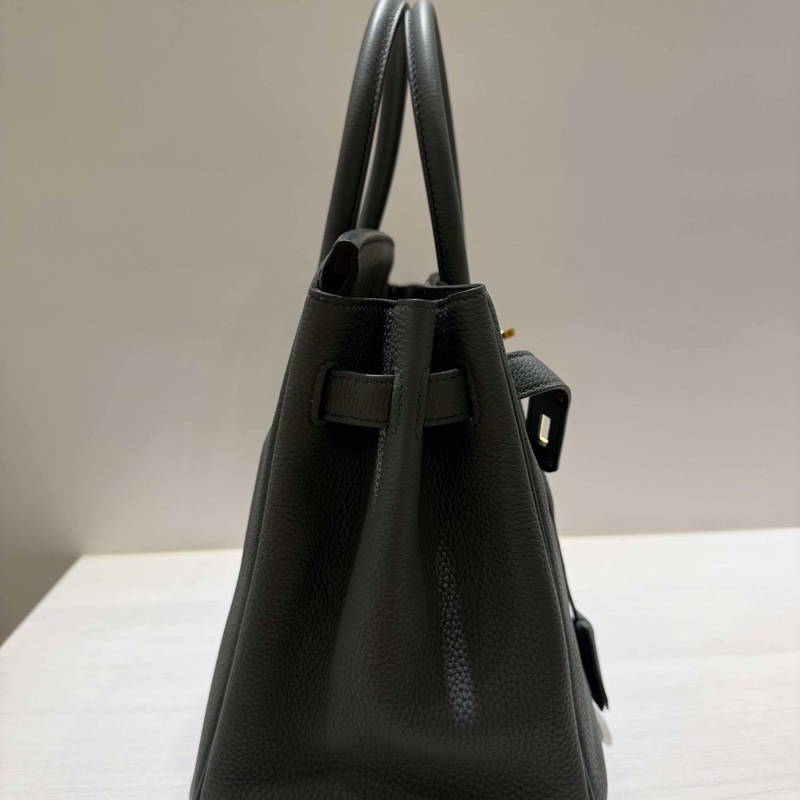 Hermes birkin 30 愛馬仕 柏金 杏仁綠 D刻-18