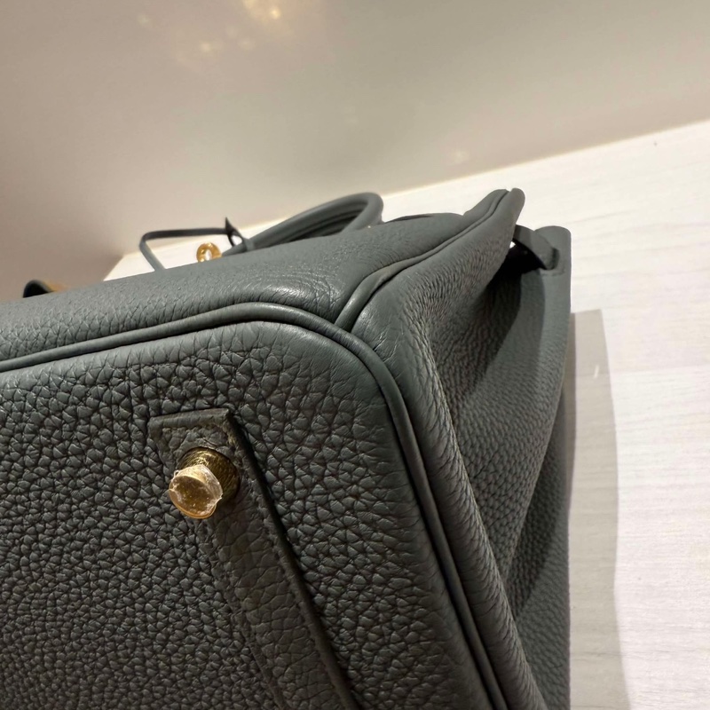 Hermes birkin 30 愛馬仕 柏金 杏仁綠 D刻-21