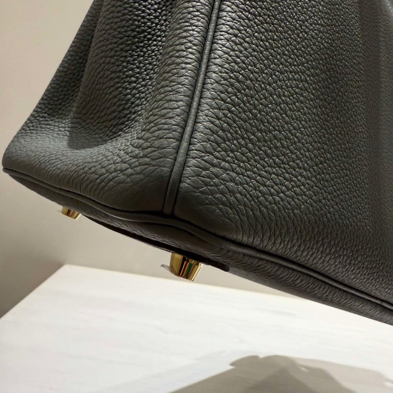 Hermes birkin 30 愛馬仕 柏金 杏仁綠 D刻-22