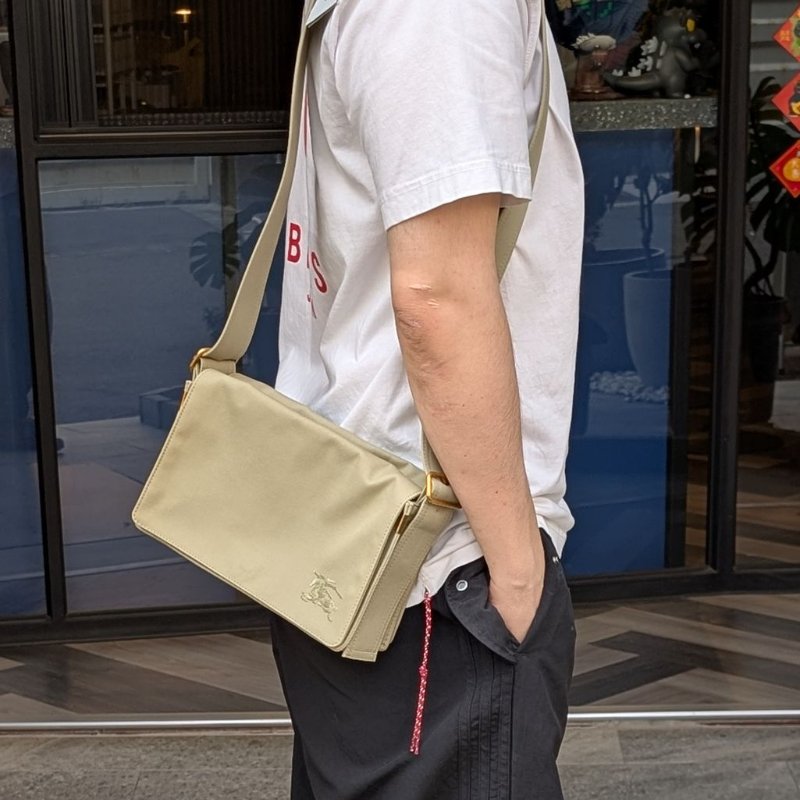burberry Trench cross body bag風衣斜背包-(全新閒置品)/男女皆適用-7