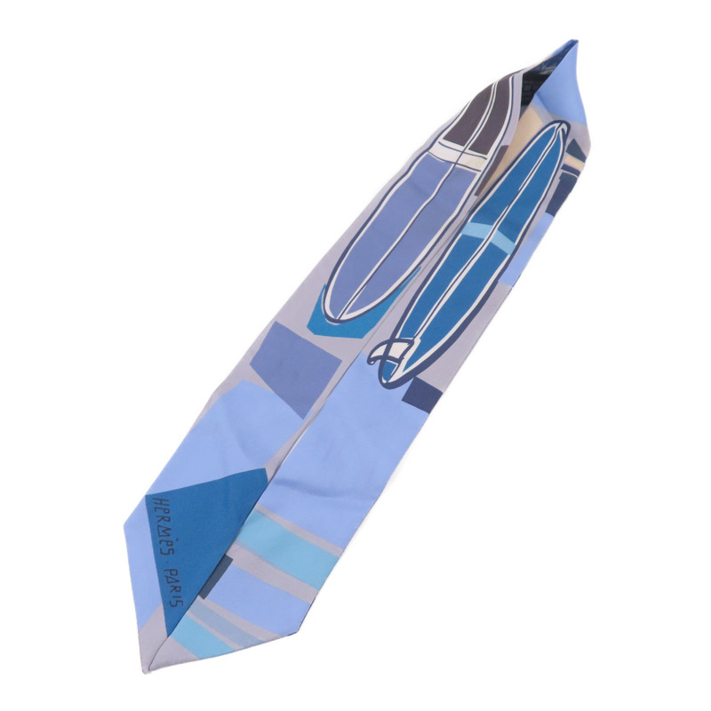 HERMES 絲質Twilly絲巾-2