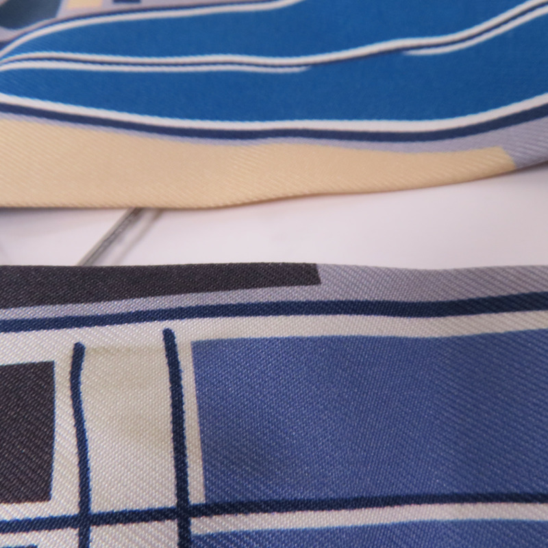 HERMES 絲質Twilly絲巾-5