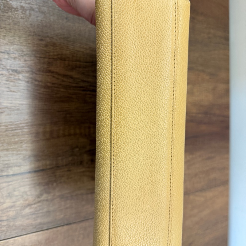 Chanel vintage 經典皮革斜挎包Vintage Chanel Tan Pebble Leather Shoulder Bag-2