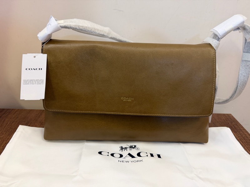 🌸全新!購至美國Coach Chelsea30 真皮單肩包 全線斷貨 極罕有顏色🌸-0