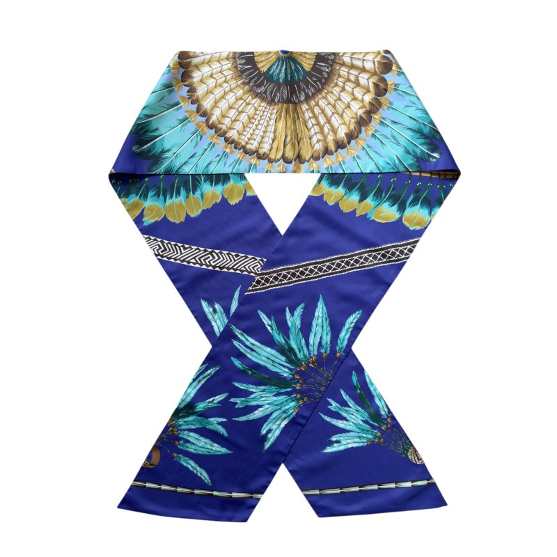 HERMES Brazil Maxi Twilly 長絲巾-1